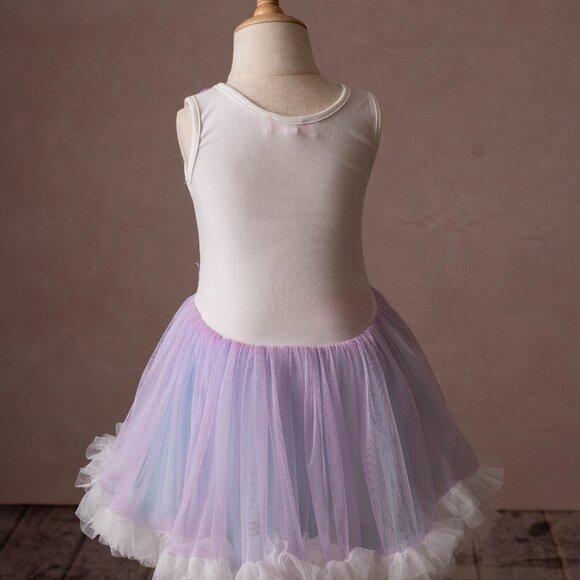 Popatu tulle 3d butterfly dress, size 2-3 - Picture 3 of 4
